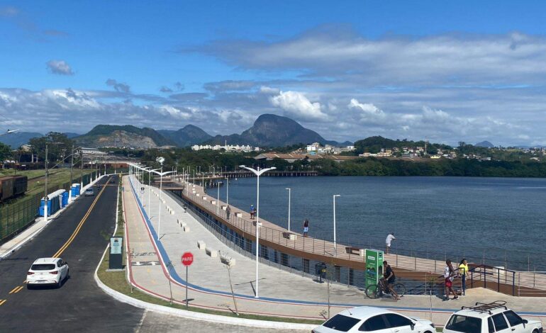 Nova orla de Cariacica terá mudanças no trânsito aos domingos