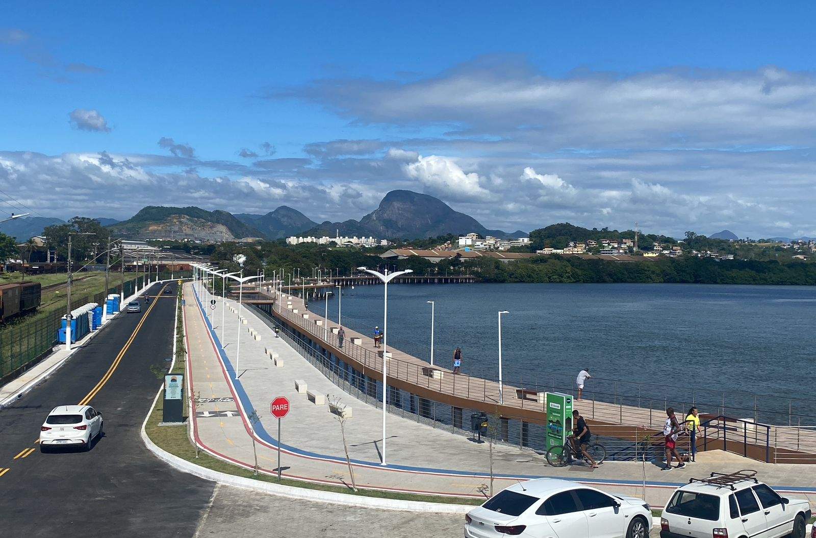 Nova orla de Cariacica terá mudanças no trânsito aos domingos