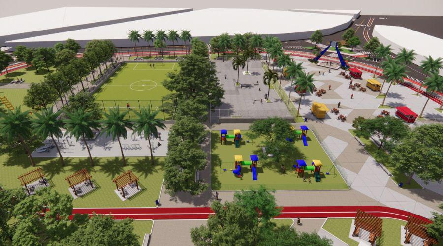 Praça em Vila Velha será revitalizada com investimento de R$ 4 milhões