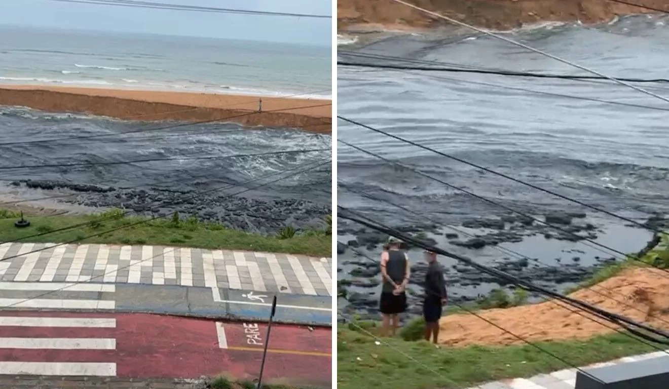 Rompimento da Lagoa de Carapebus intriga moradores e levanta suspeita de crime ambiental na Serra
